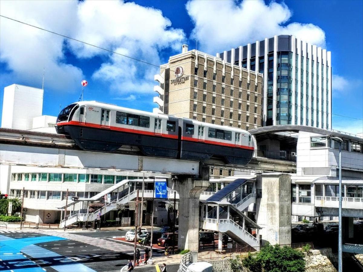 かりゆしコンドミニアムリゾート那覇スカイリビングホテル旭橋駅前 Naha Ngoại thất bức ảnh